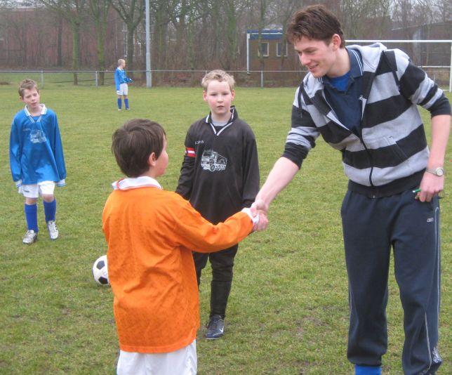 Olav is vandaag aanvoerder